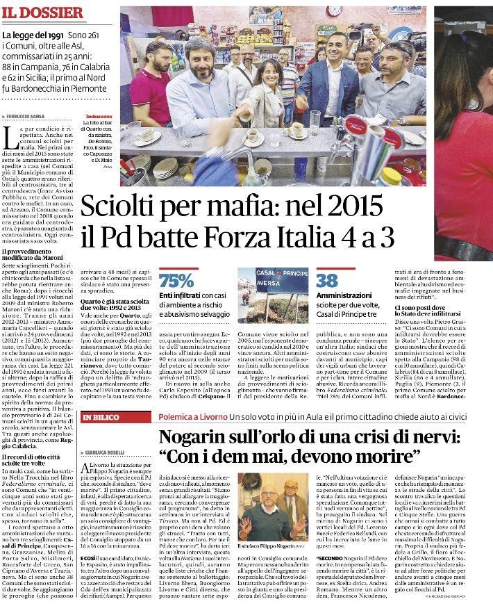 antonio_bordin's tweet image. Il #PD batte tutti per comuni sciolti per mafia: ormai sono la cosca vincente.
#Quarto #mafiaPD