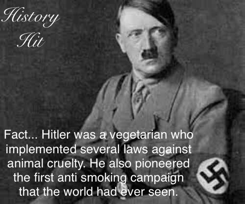 HistoryHit_'s tweet photo. Today's #HistoryHit features a few facts you probably never knew about Hitler https://t.co/Sex9yyMA2m