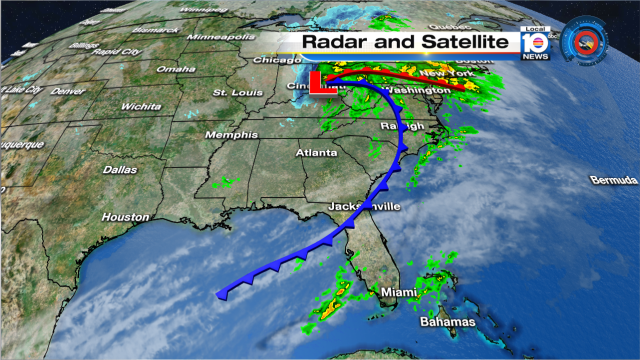 SUNDAY STORMS - Enough moisture, warm air and instability is available to spark a few storms this Sunday afternoon. https://t.co/sG5FlNGKbu