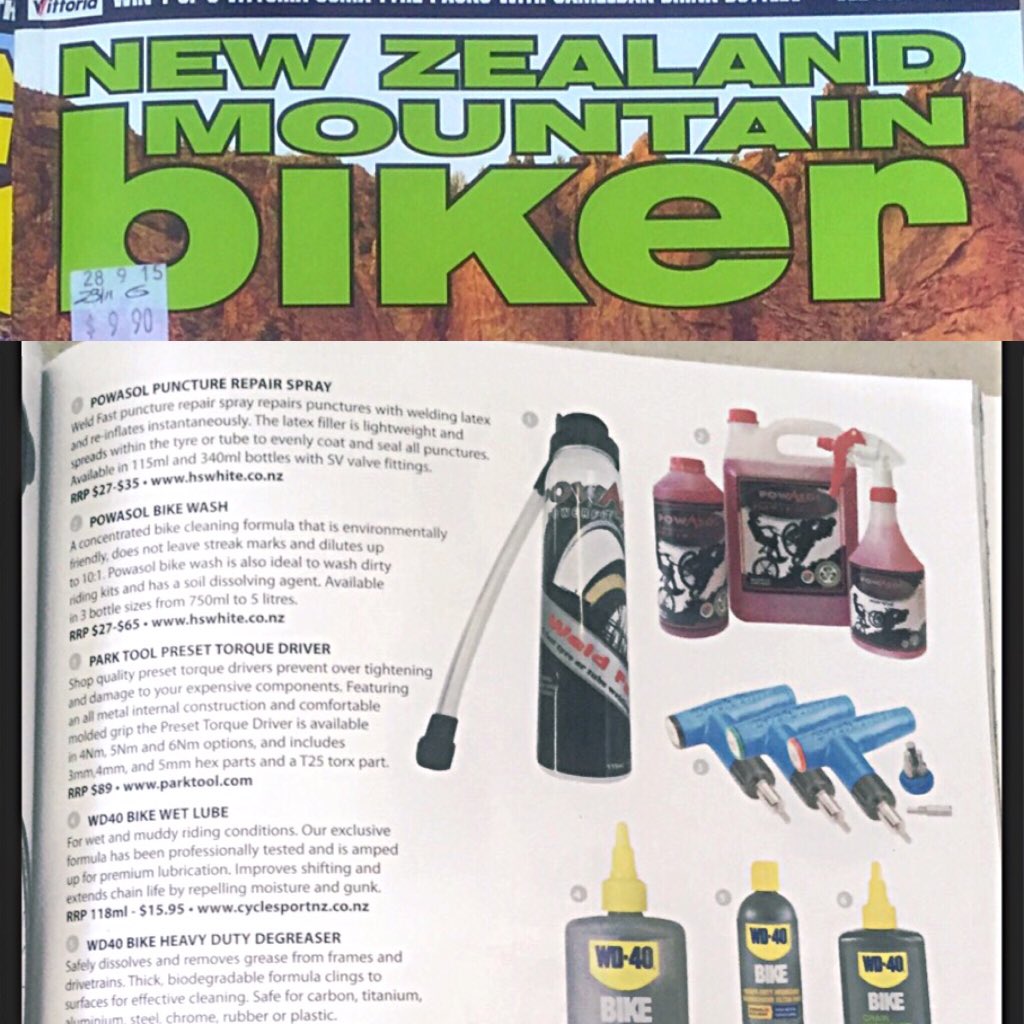 Powasol's tweet photo. Awesome #Powasol article in the #NewZealandMountainBikermag #BrandGrowth #InternationalBrand https://t.co/pDfv36fQ6P