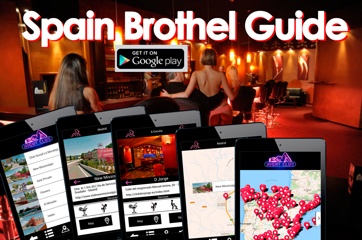 BrothelSpain's tweet photo. Guide to over 400 brothels in Spain! Download on Google Play
https://t.co/q15q1wV7Pz
#puticlubs #sex #brothel #Spain https://t.co/Xqwz3Z7wmU