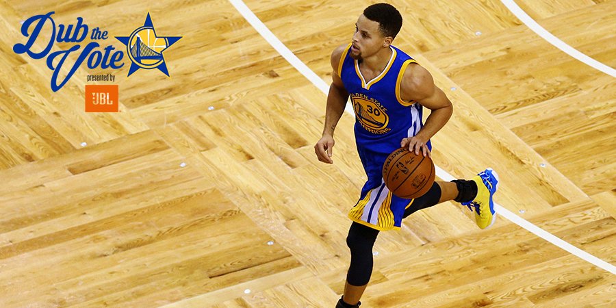 warriors's tweet image. RT to VOTE Stephen Curry for the 2016 @NBAAllStar game! #NBAVote #DubTheVote