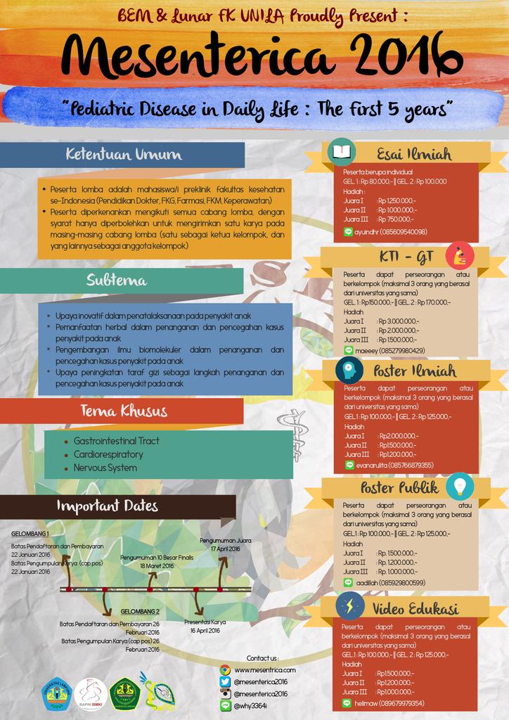 H-11 deadline pengumpulan karya gelombang 1😱😱
Ayo kirimkan karya terbaikmu!
More info : mesentrica.com