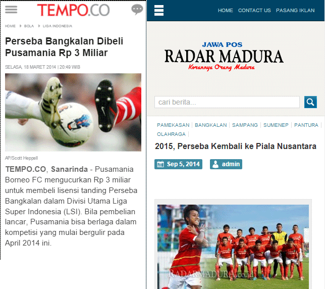 Ketika lisensi klub bisa diperjualbelikan.. Cuma di sepakbola Indonesia.