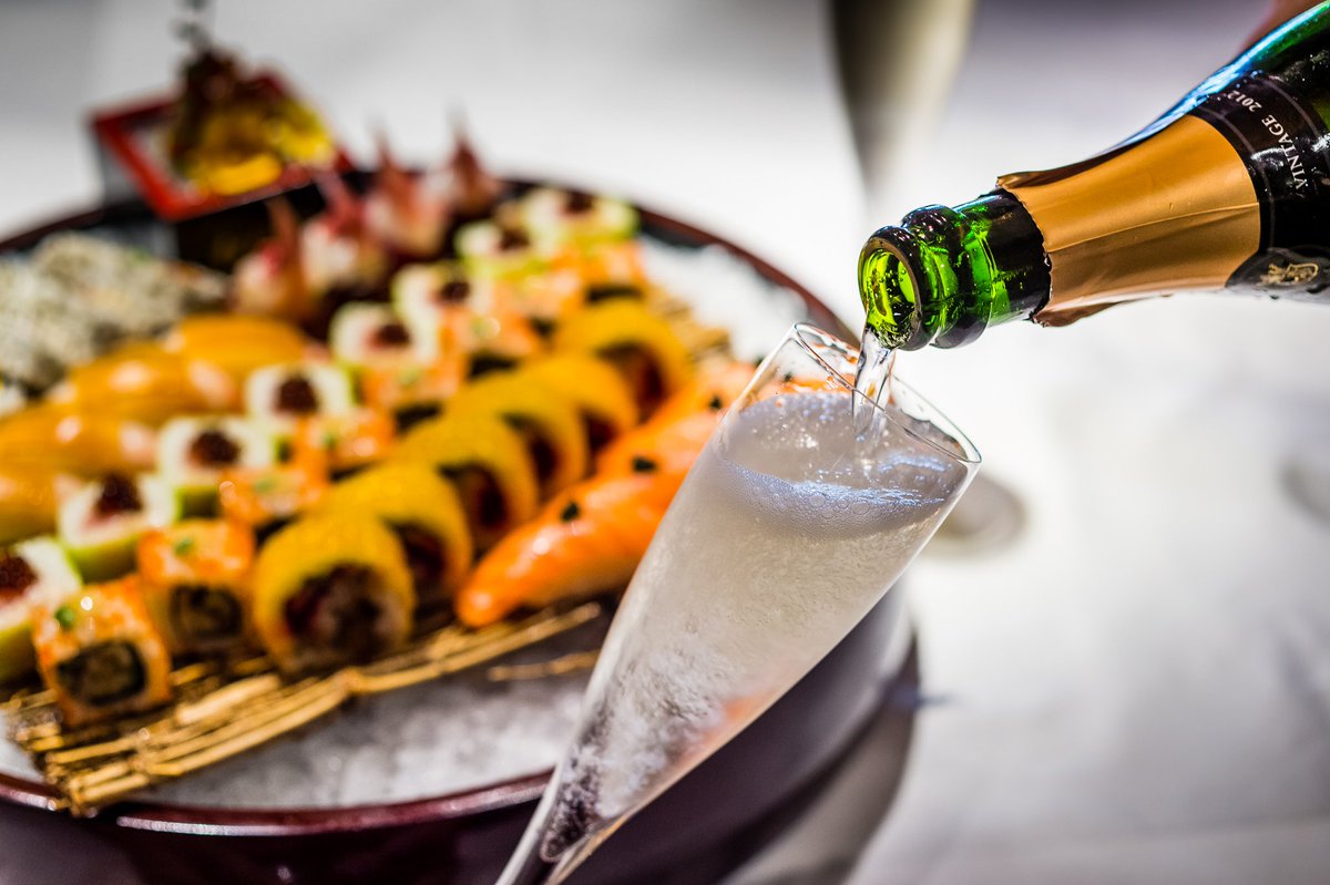 aqualondon's tweet photo. Relish in #aquakyoto's famous #infinityBrunch. Tag us in a photo & show your waiter & receive 25% off your bill. https://t.co/JzcY79QfXE