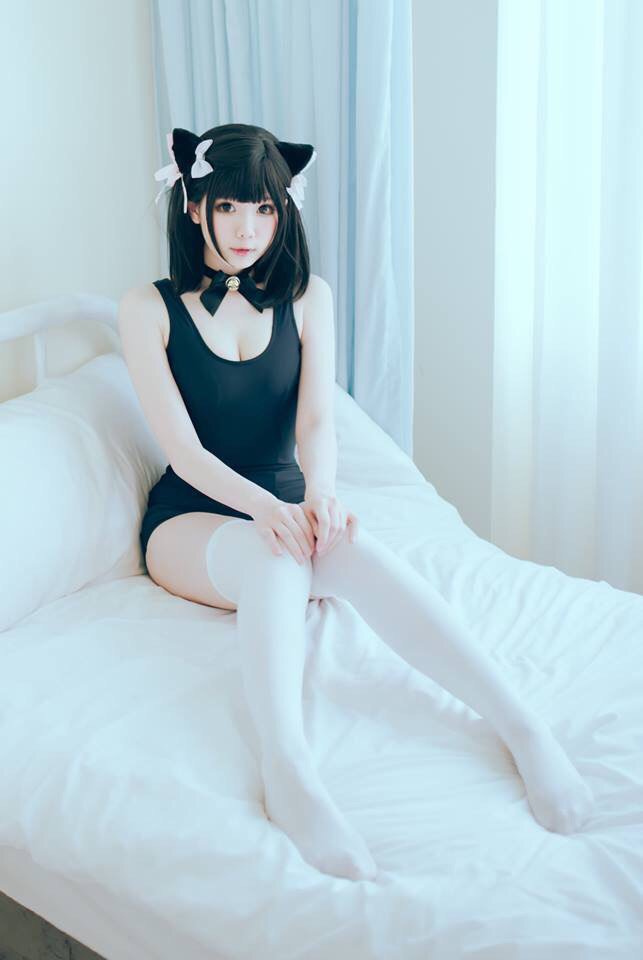 Anime cat girl cosplay