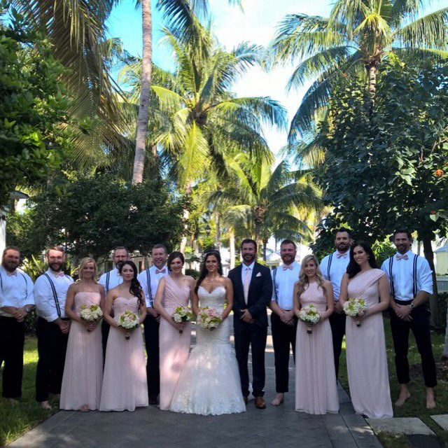 DestWedPro's tweet image. The bridal party. #greenberetwedshisbae