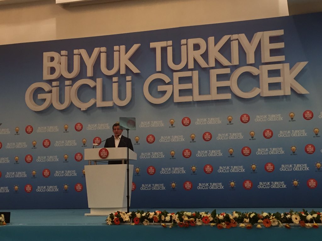 Sayın #BasbakanDavutoğlu 24.İstişare ve Değerlendirme toplantımızın kapanış konuşmasını yapıyor.