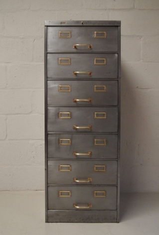 mywarehousehome's tweet photo. A beautiful polished steel and brass filing cabinet @ArkMidcentury #vintage #industrial https://t.co/UFjM1kE6cL