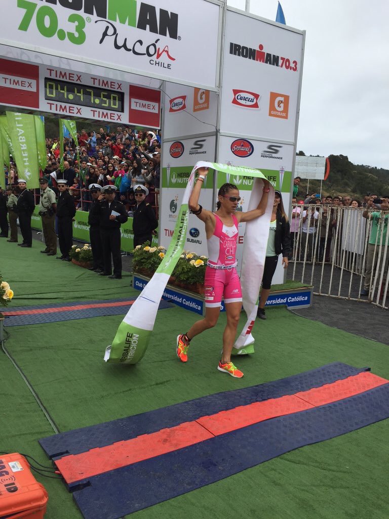 SuntimeAccessor's tweet photo. Grande @valecarvallop en #IRONMAN703PUCON felicitaciones 👏👏 https://t.co/6coGGZZAYp