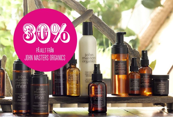 KissedByEco's tweet photo. 30% på allt från John Masters Organics! Fåtal produkter i lager - först till kvarn!
https://t.co/ewX1wHJo6F https://t.co/d4TO1aCiAU
