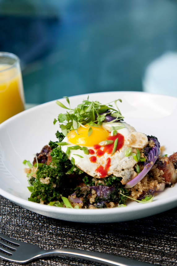 Area31Miami's tweet photo. #Brunch with us, #Miami! This Quinoa fried rice with pork belly, kale, a fried egg &amp; coconut oil is waiting for you! https://t.co/gMghaaH3kZ