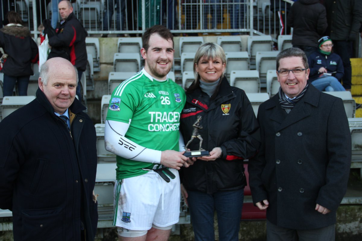 officialdowngaa's tweet photo. Bank of Ireland Man Of the Match Sean Quigley Fermanagh https://t.co/peCYoPSZba