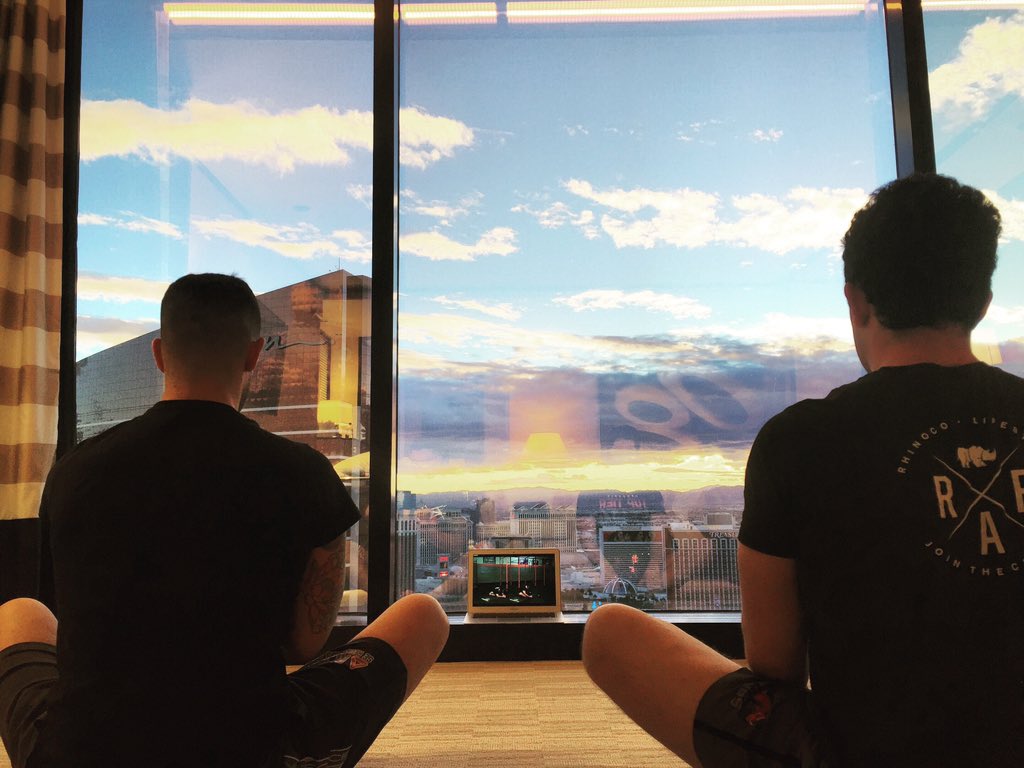 RhinoCoFitness's tweet photo. A little post #ces2016 @romwod for some members of the #RhinoCo team! https://t.co/dJWFharHP8