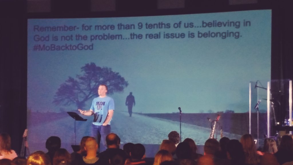 MoCleveland's tweet photo. Remember... For more than 9/10ths of us, believing in God is not the prob. The real issue is belonging. #MoBackToGod https://t.co/t1WYn48jjD