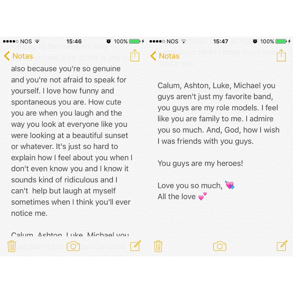 luisaalvadia's tweet photo. I hope you guys take a minute or two to read this, it would mean a lot. Pls do it? I love you so much💘💕💗 https://t.co/yaECkBJvPX