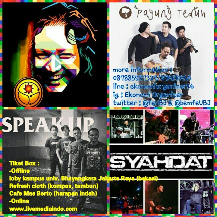 Mau tau keseruan mereka?
Ayo buruan dapatkan tiketnya sebelum kehabisan..