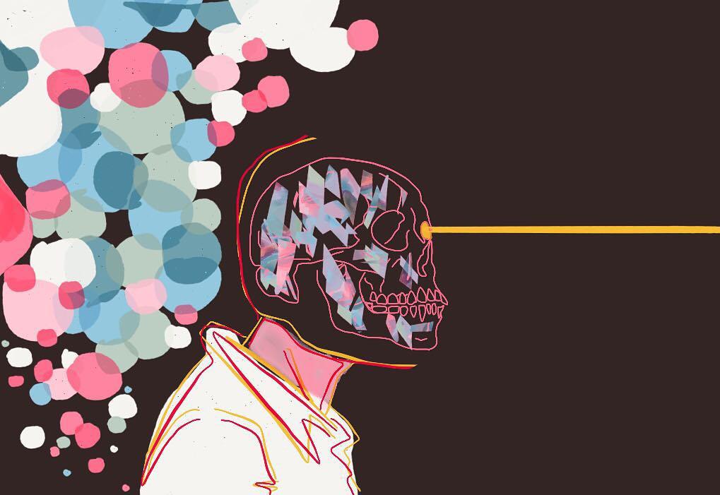 iainmmcgregor's tweet photo. #art #illustration #digitalart #skull #madewithpaper #lazervision https://t.co/j0EgMZh9Rl https://t.co/S4dXUgh5li