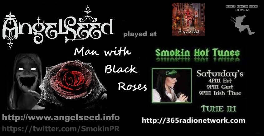 FFMoEurope's tweet photo. #LeavingAllBehind #ManWithBlackRoses #PlayedAt @SmokinPR @AngelSeedBand #femalefrontedmetal #symphonicmetal @365RNM https://t.co/hq1Xgvk2t8