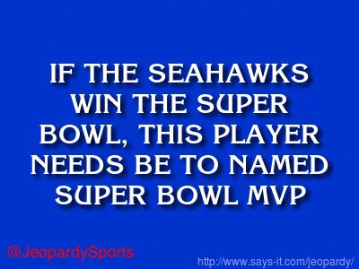 JeopardySports's tweet photo. "Who is: Blair Walsh?" #JeopardySports https://t.co/T9FiAyM16w