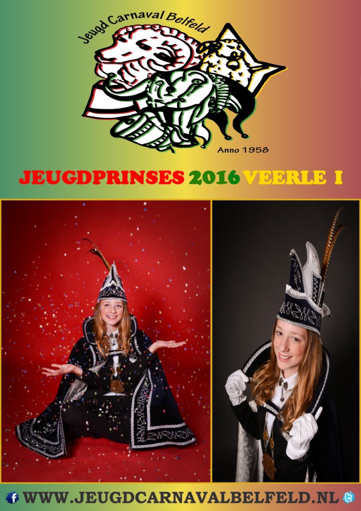 Jeugdprinses Veerle I Behnke 2016 #JCBBelfeld