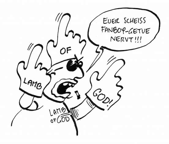 Der_Ferdl's tweet photo. Folgt dem Ferdl auf Facebook!! https://t.co/DPyuspOXEj #metal #heavymetal #cartoon #fun #spaß #comic #lambofgod https://t.co/Gz4wsOMYuC