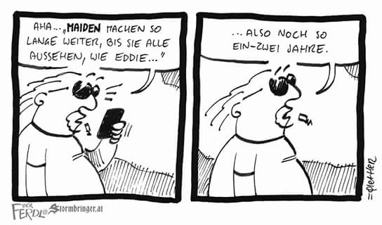 Der_Ferdl's tweet photo. Folgt dem Ferdl auf Facebook!! https://t.co/DPyuspOXEj #metal #heavymetal #cartoon #fun #spaß #comic https://t.co/XkyFOX71PV