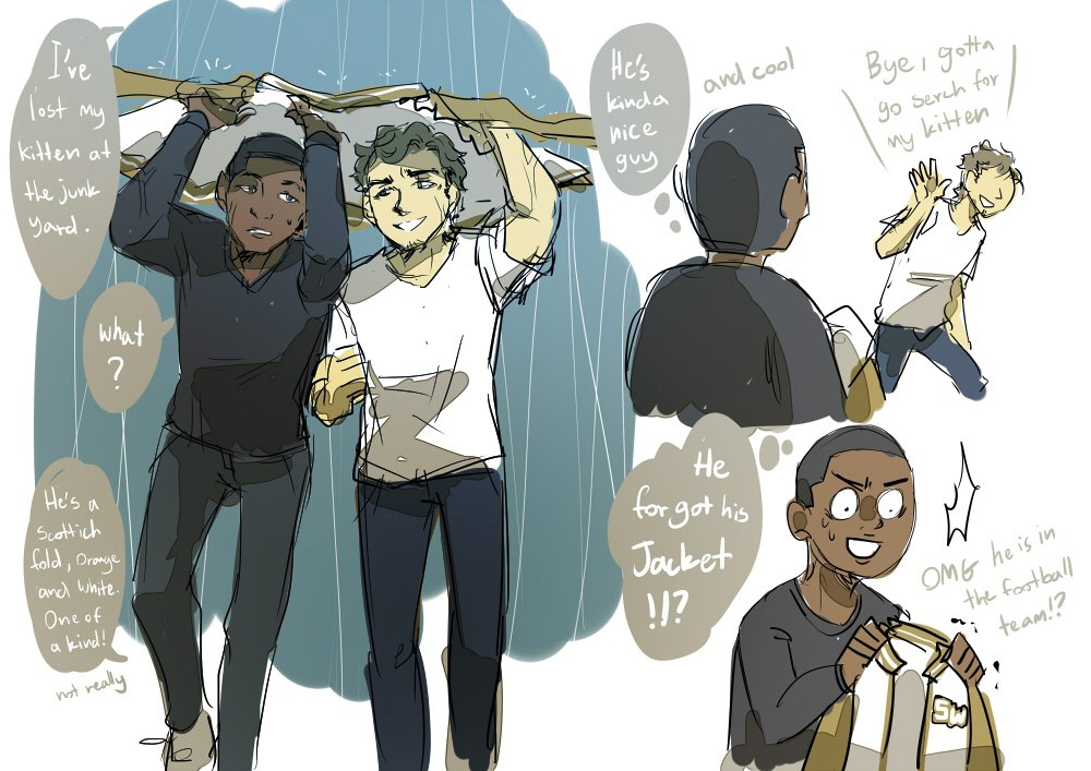 STAYINMY4RMS's tweet photo. Star wars high school AU. [1/2] https://t.co/irs4IgiWVy