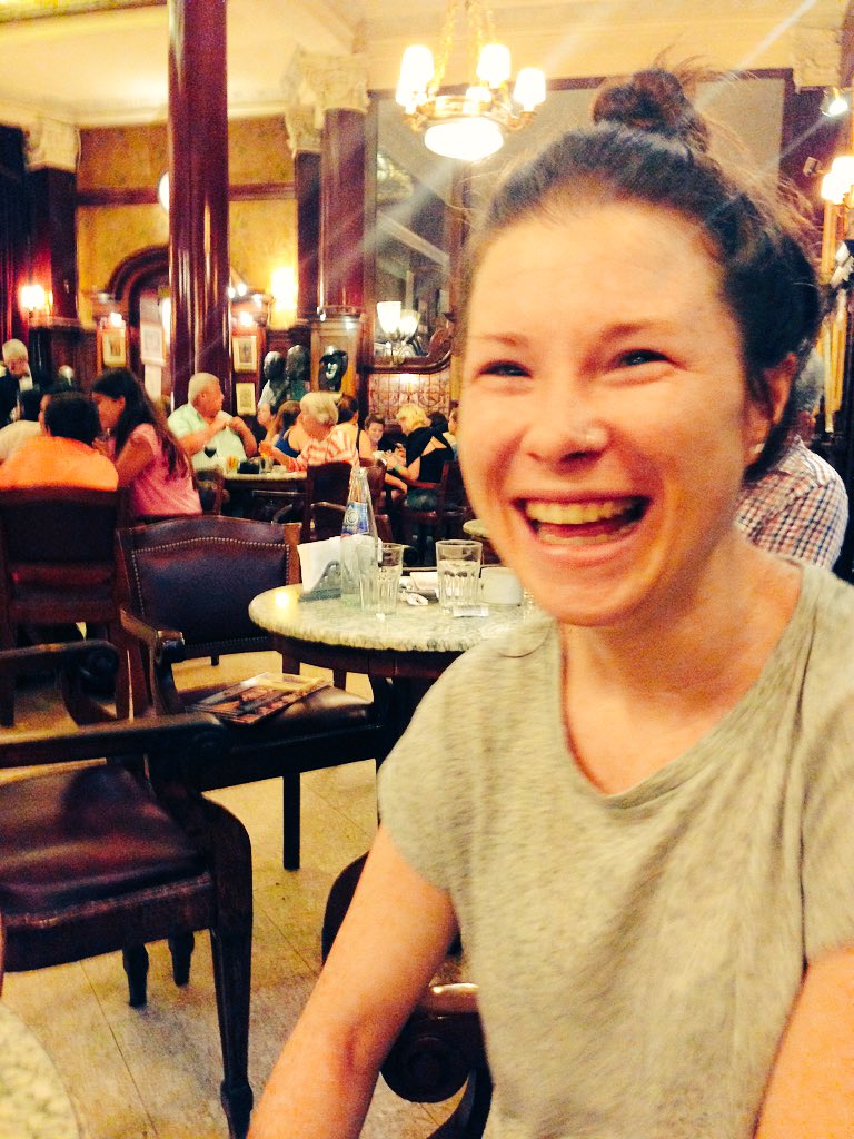 TheWholeWorldOr's tweet photo. Having too much fun @CafeTortoni #bitposh #nooneelseislaughing #sundayafternoon #travel #happy https://t.co/usozh5oh2s
