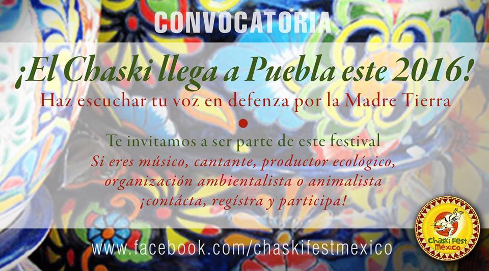 MusicaCorazonMx's tweet photo. Chaski Fest México se llevará a cabo en la Ciudad de PUEBLA en FEBRERO. 

Contácto vaisnava.puebla@gmail.com https://t.co/gZWATdPjMc