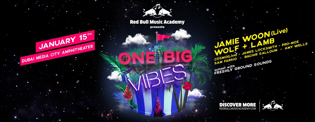 wearedumm's tweet image. Our friends @VibeSeriesDXB are having One Big Vibe this Fri with @jamiewoon &amp;amp; @wolflambmusic, be there!