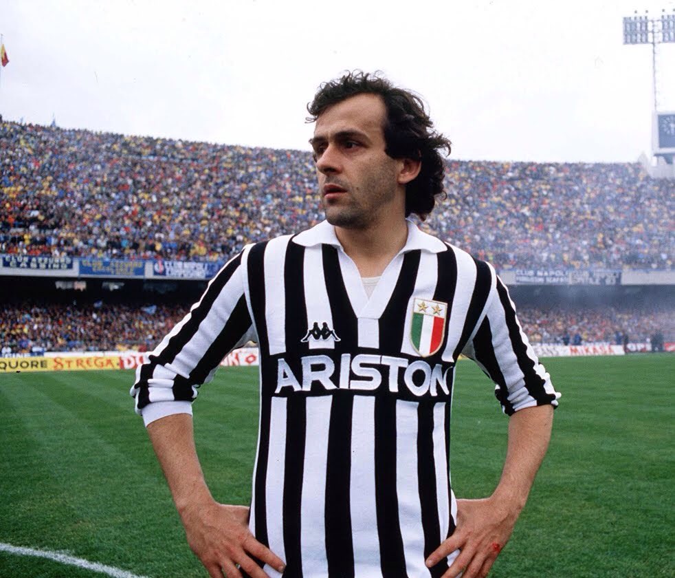 futbolinhistory's tweet photo. Le Roi. #Juve. https://t.co/Rg7Ujk4eRo