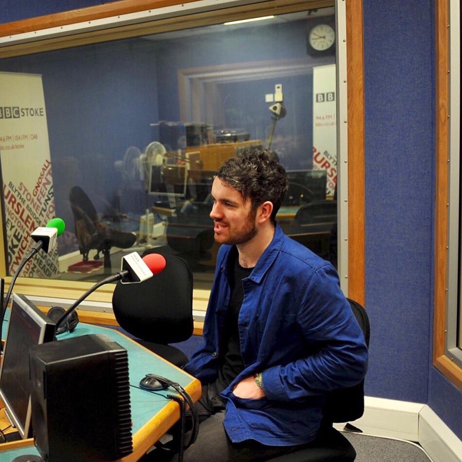 COMMUNITYSOUNDS's tweet photo. Thanks to @RobAdcock for having Calum in for an interview last night on @BBCIntroStoke! Listen online on the site https://t.co/aQrjukIegY