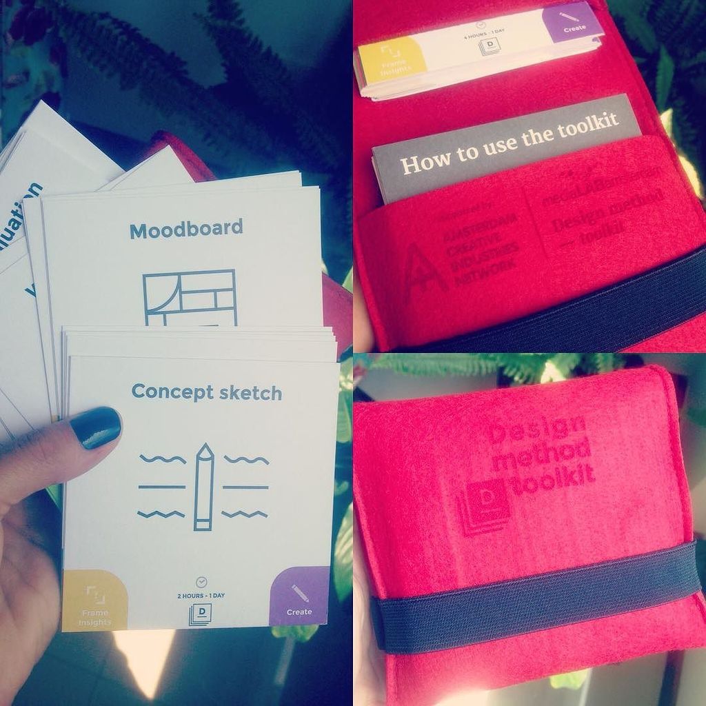 DesignRambles's tweet photo. Look what I found in the mailbox!! A super gift from the #medialabamsterdam - their very own #designmethodtoolkit 👊… https://t.co/mYGllyZmi5