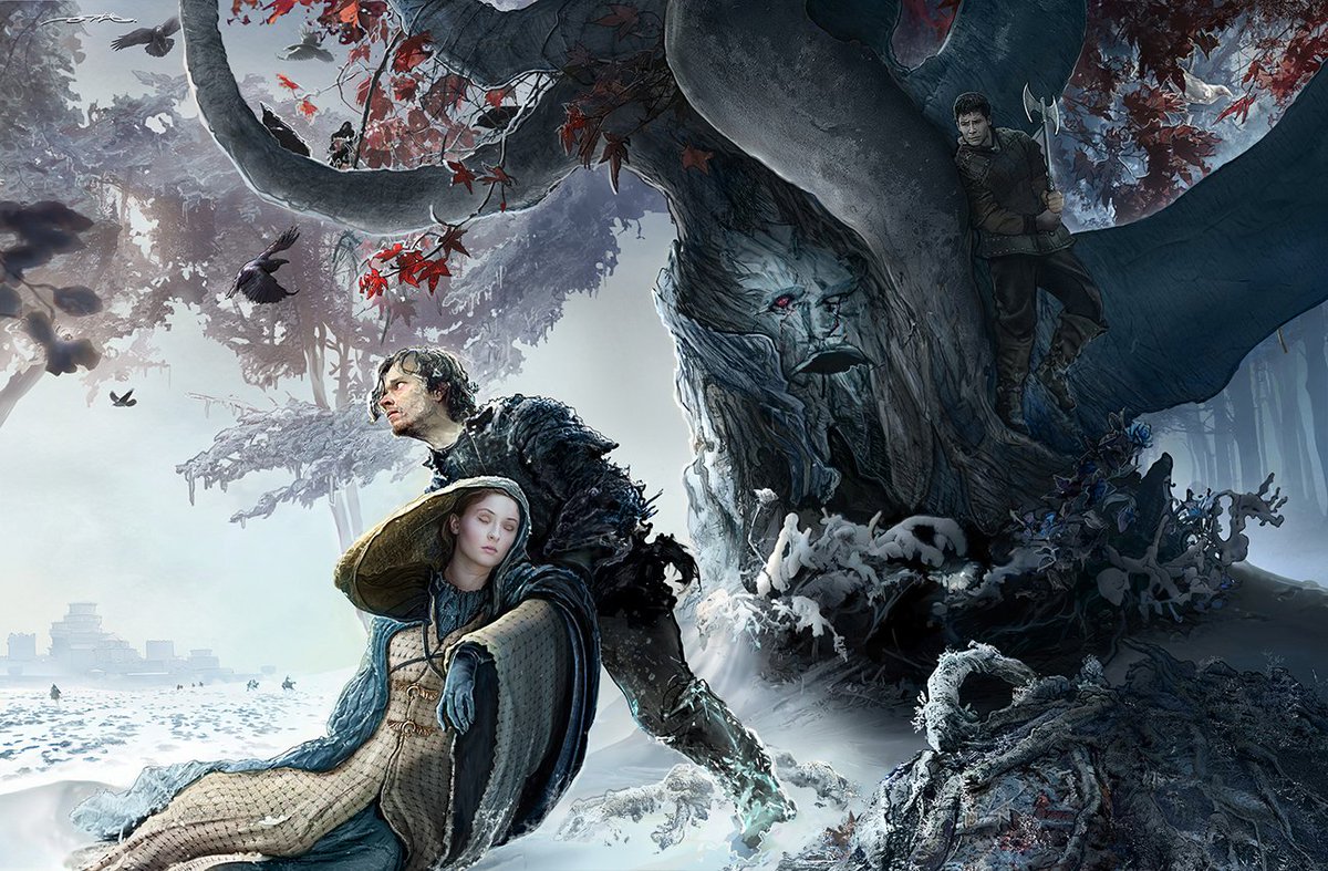 "Life Is Not A Song, Little Bird" by me. In association with <a href="/CassiusGren/">Cassius Gren</a> #got  #hbo #GameOfThrones #ASoIaF #fanart