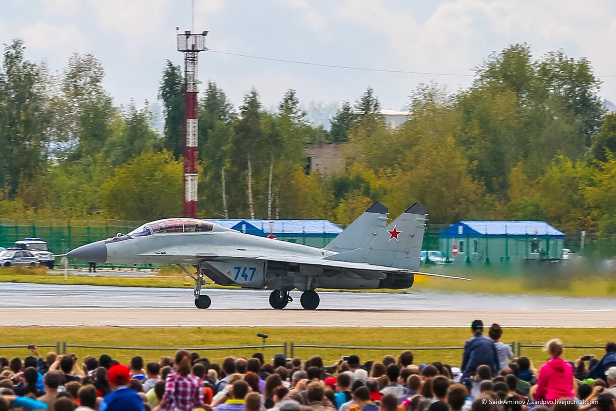 saidpvo's tweet photo. МиГ-29М2/35 (#747) на #МАКС2015 #MAKS2015 #aviation #avgeek @UAC_Russia @RAC_MiG https://t.co/a2jRSmyBHA