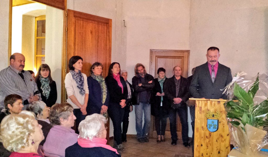 CCastaner's tweet photo. À #Pierrerue, voeux du maire Didier Derupty. Rétrospective 2015 en images pour ce village dynamique et convivial. https://t.co/IFLDLwQtP3