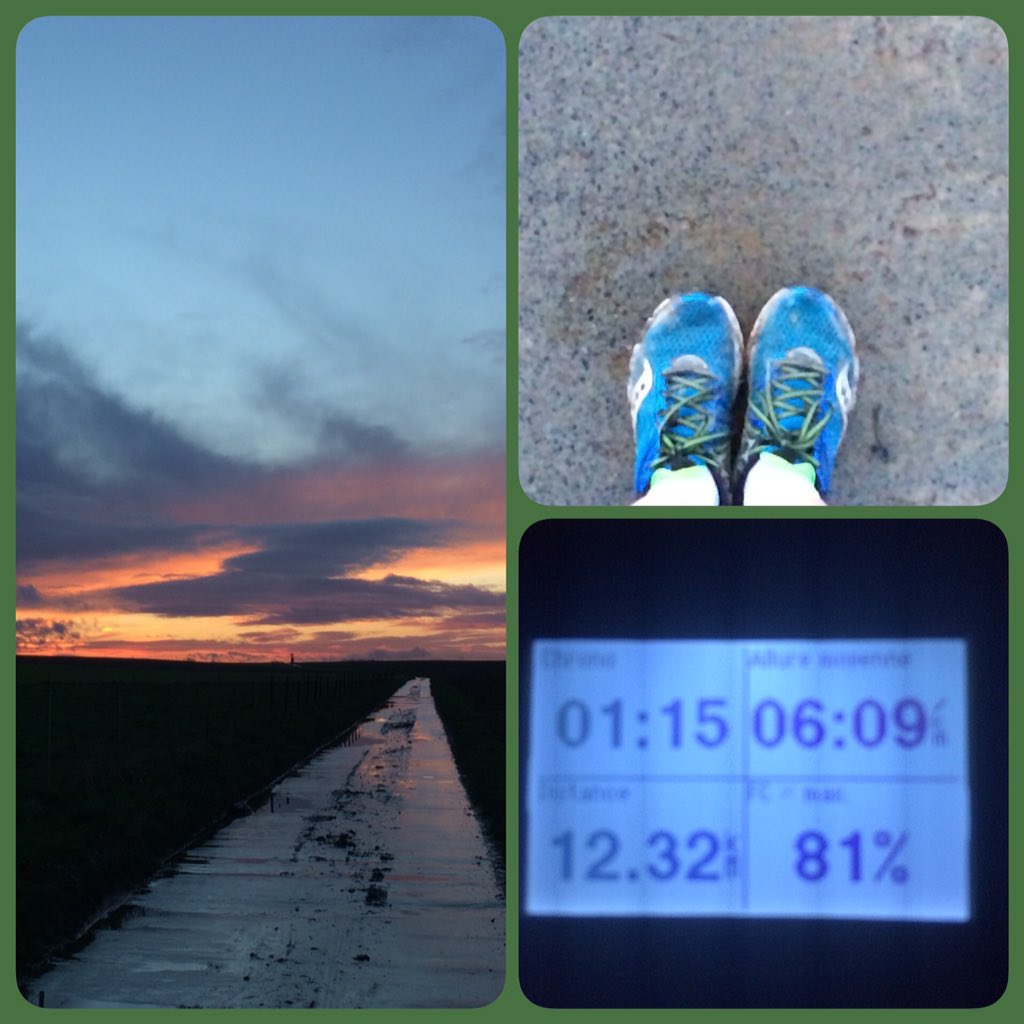 Chaos_Be's tweet photo. Sunday #run, started at #sunset, back at night, good way to nearly finish the we. #Garmin #910xt #saucony https://t.co/g7d61QIZRO