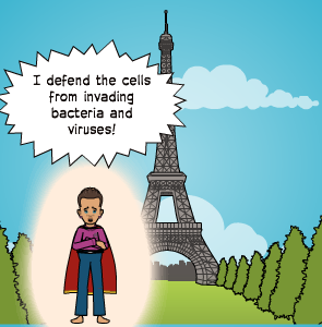 lysosawesome's tweet photo. I'm always ready to defend the cell and do what I can to help! #cellection16g https://t.co/TpqDcyyzkG