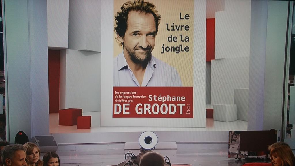 AnneMbH's tweet photo. Stéphane de #Groodt  écrivain belge 
chez #vivementdimanche https://t.co/8BMdjXeCTY