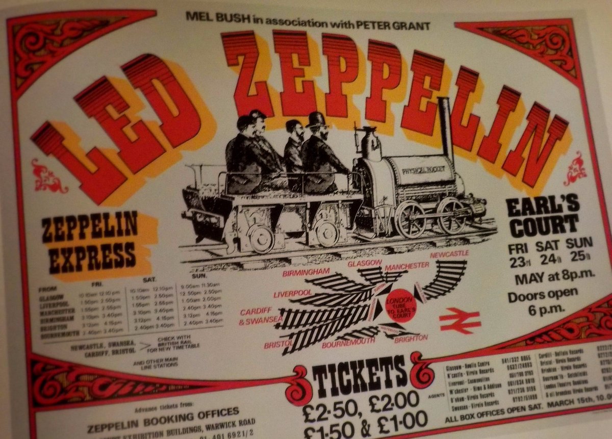 coffeenchoco's tweet photo. some #hedleys and old #zep posters #tea https://t.co/tYYyiGDNiT