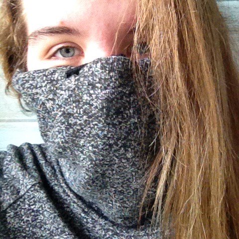 white_wolf258's tweet photo. When you have a cold nose and no hood. #cold ❄️ https://t.co/1UsKqo1qLS