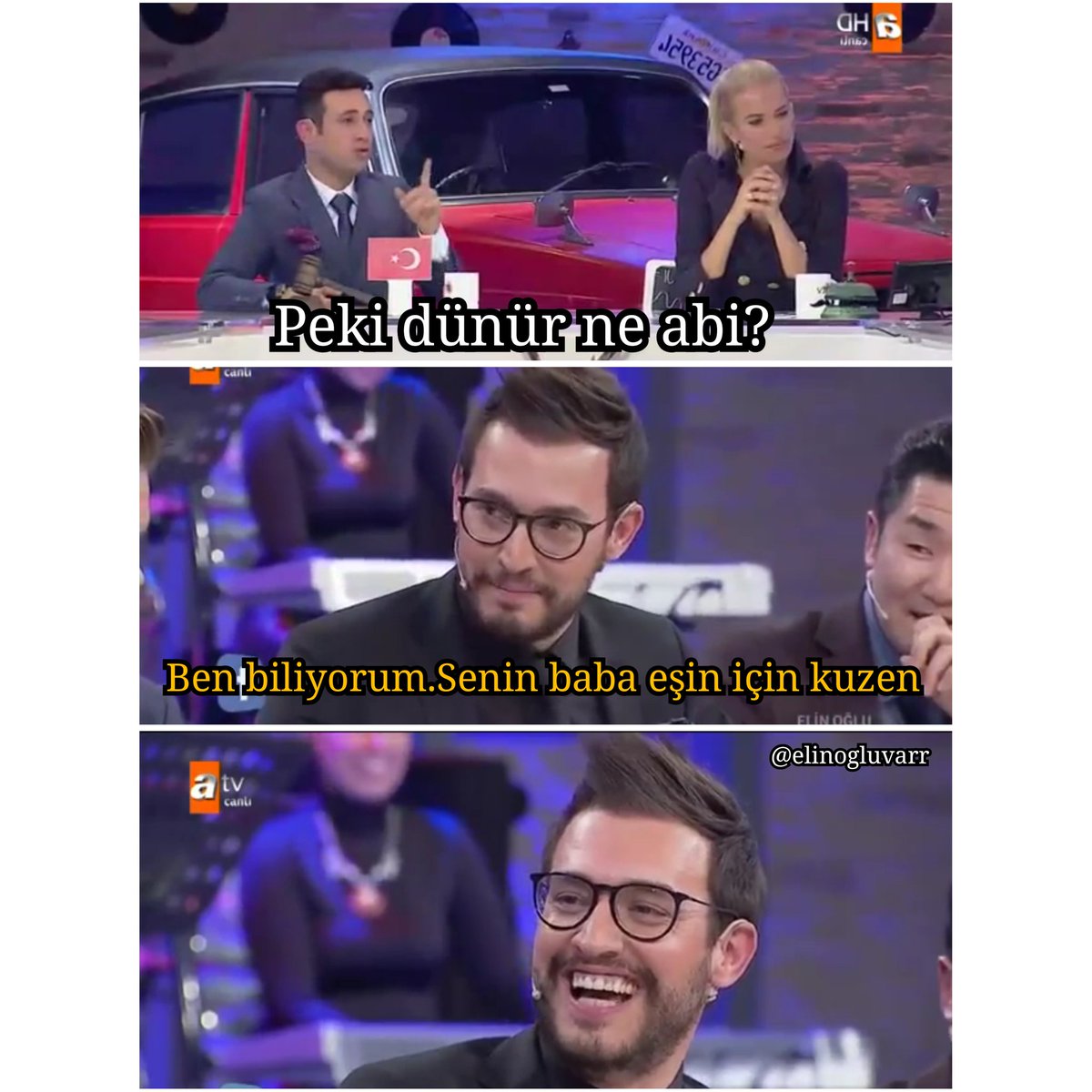 elinogluvar's tweet photo. Yarıldığım an😂😂 #ElinOglu #danilozanna @Danilo_Zanna https://t.co/F1P5187R8y