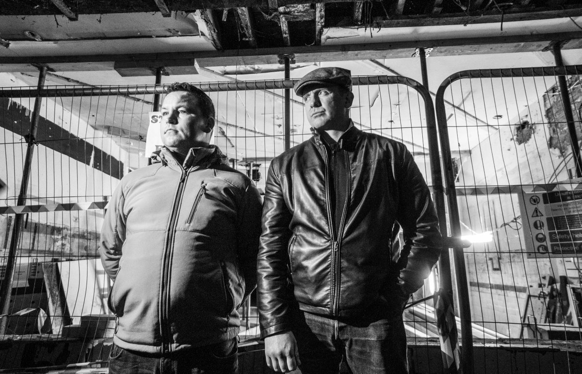 PaulFedayn's tweet photo. Down at Moore Street a little while ago with @johnconnors1990 and @DamoDempsey https://t.co/5vgAKAsUxo