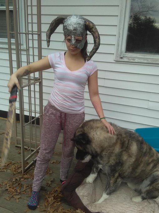 Have I mentioned that I'm a #warrior !? #viking type thing ... Lol https://t.co/TySbQPQ2qV<a href="/tag/warrior"class="tags">#warrior</a><a href="/tag/viking"class="tags">#viking</a>
