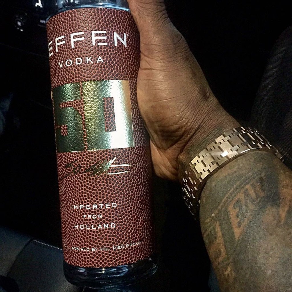 50cent on Twitter: "This is my limited edition 🏈football bottle. I'm ...