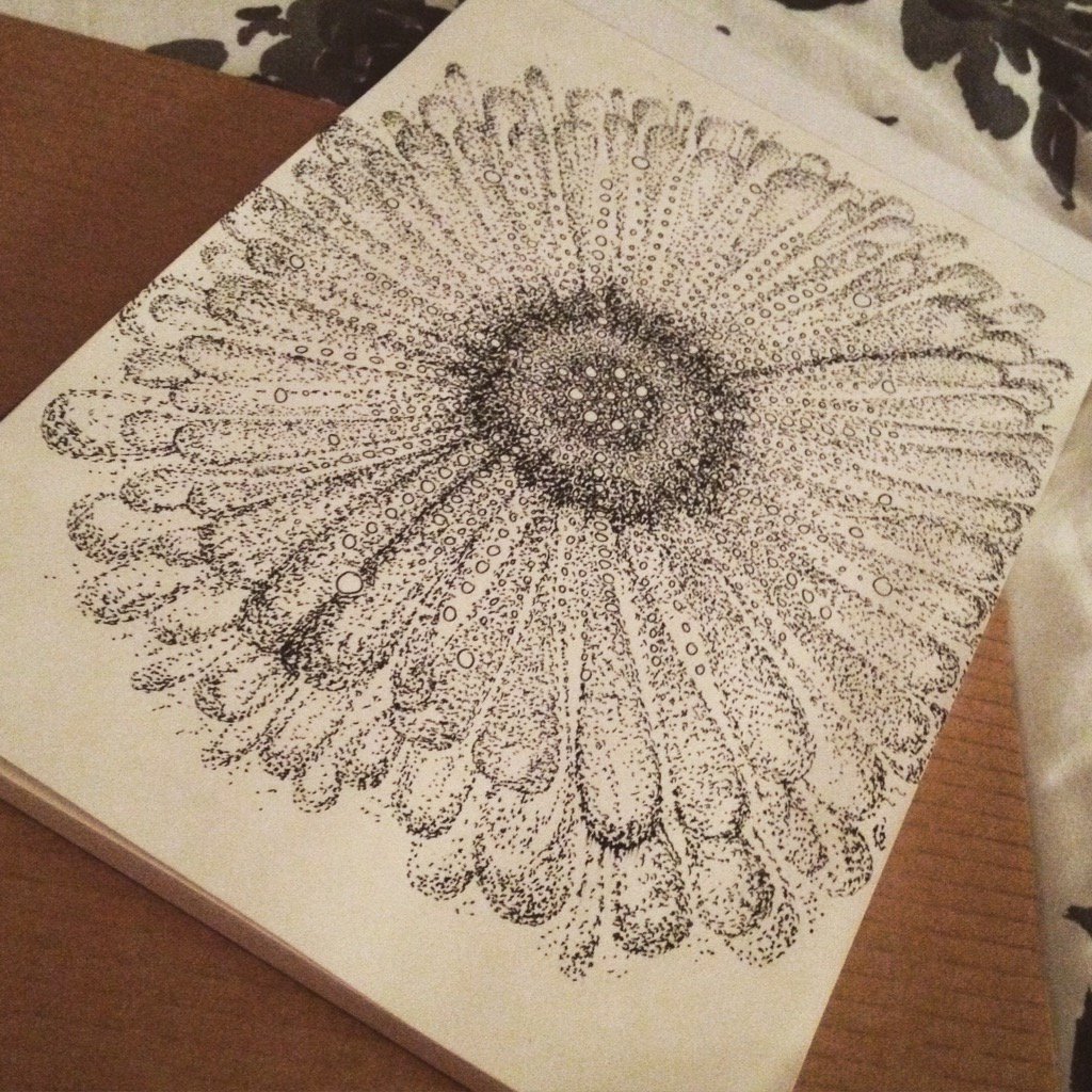 daisflower5698's tweet photo. Adding depth gradually. Dots dots dots. #DOTWORK #illustration #posca https://t.co/W4Nz2VOmKz