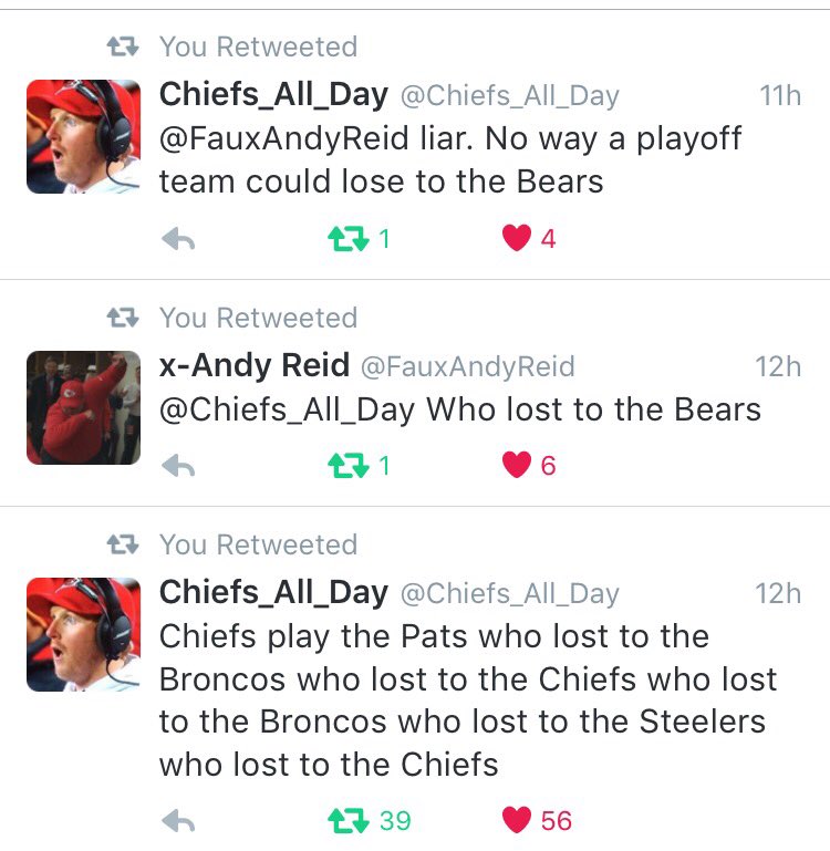 Chiefscast's tweet photo. @Chiefs_All_Day @FauxAndyReid favorite #Chiefs tweet(s) from last night! #SuperBowl50 #KC #KCSweep https://t.co/OPHqKlNLwk