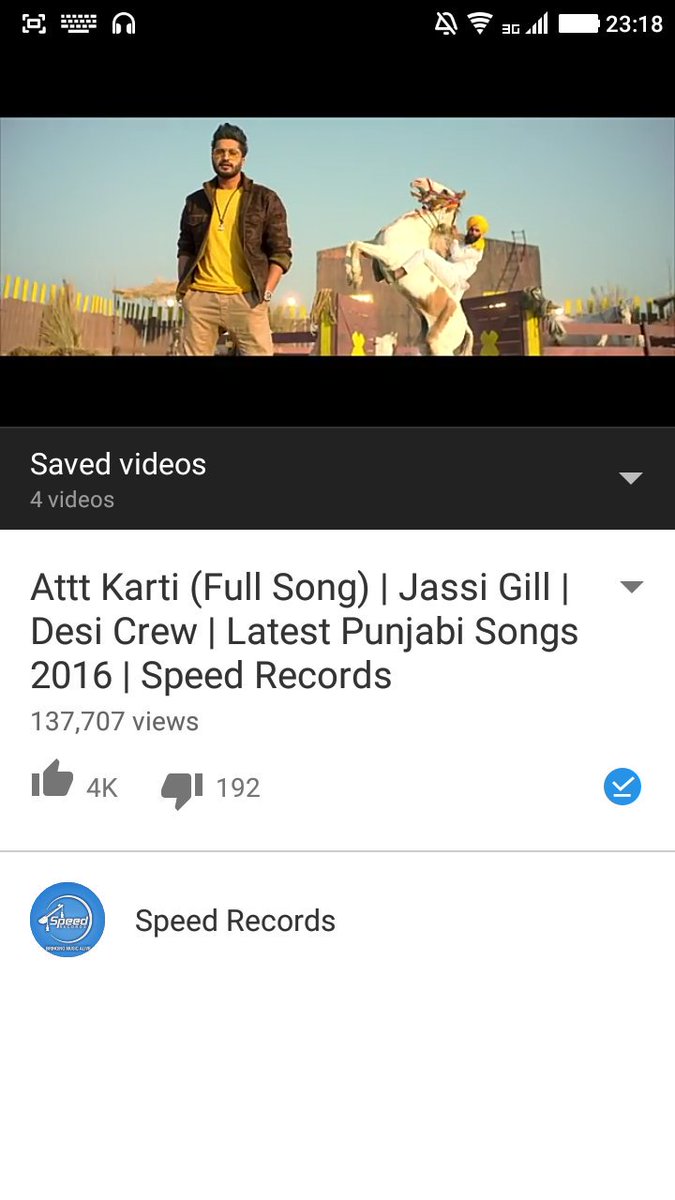 MansiKapoor07's tweet photo. @jassi1gill  ji😍#AttKarti 
Love ur Voice 
Loved #BapuZimidar,  #Laden &amp; 
now its #AttKarti 💜
#KeepRising 
#MuchLove https://t.co/93Eq31yLfQ
