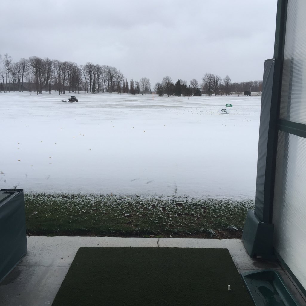 CoachBAllen's tweet photo. Golf At Its Finest #SnowRange https://t.co/5044BP3gqy